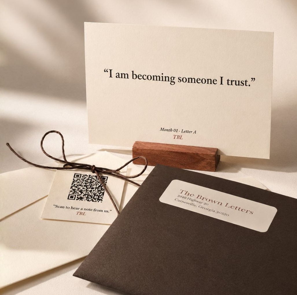 Identity card with QR code voice note
